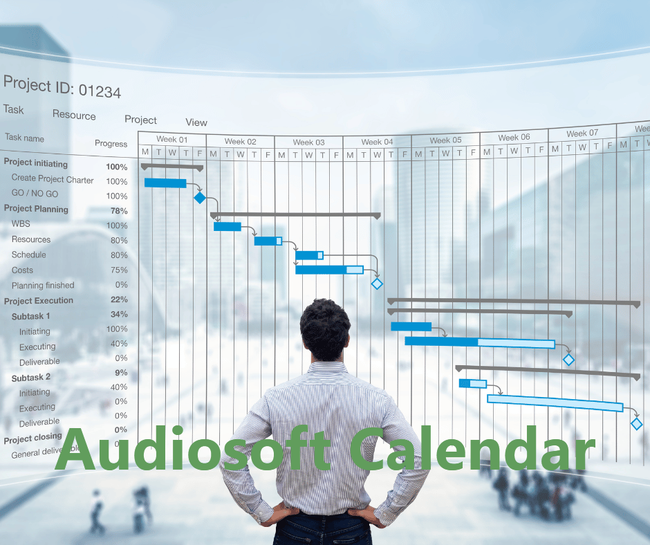 audiosoft calendar pianificazione software centri acustic